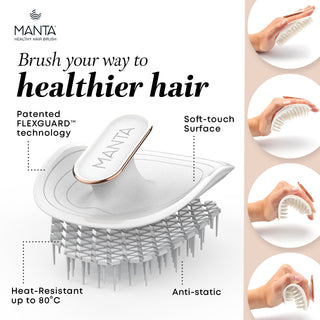 Manta Hair & Scalp Brush | Hair Care Products | Peri Hair Care