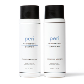 Peri Daili Cleanse Shampoo and Conditioner | Cleansing Shampoo and Detangling Conditioner